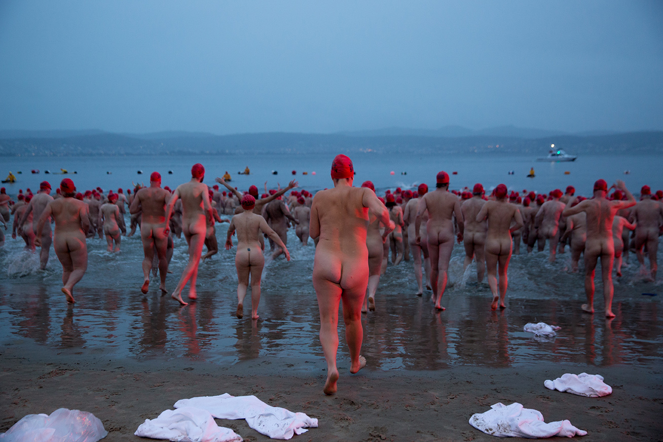 Dark Mofo Nude Solstice Swim 2016