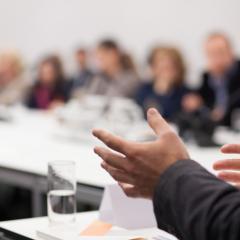 staff meeting