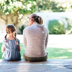 mother and daughter