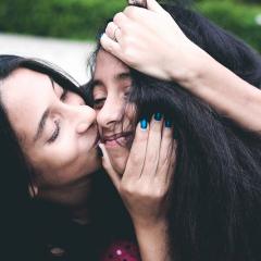 mother and daughter