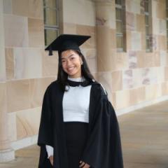 UQ-Universitas Indonesia valedictorian, Yasmin Larasati