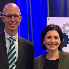 Professor Blake McKimmie and Professor Barbara Masser
