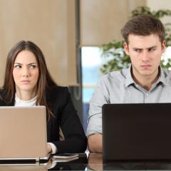 work colleagues