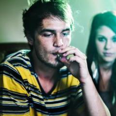 young people smoking cannabis